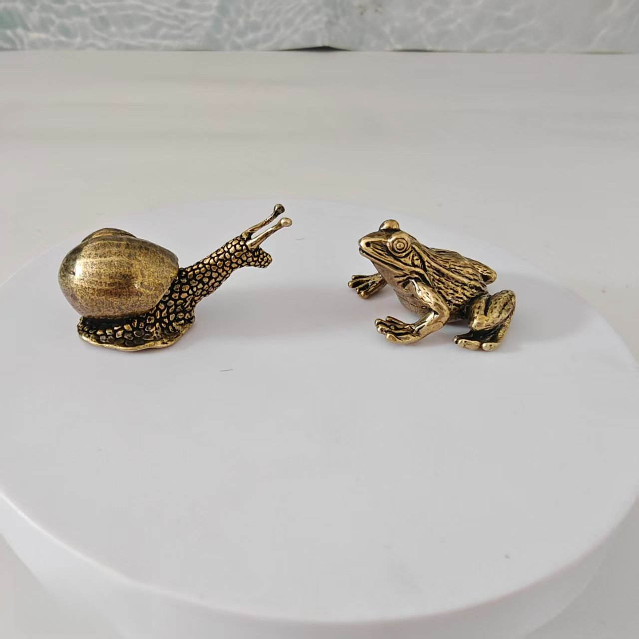 Marine Aquarium Mini - 2 piezas de mini adornos de