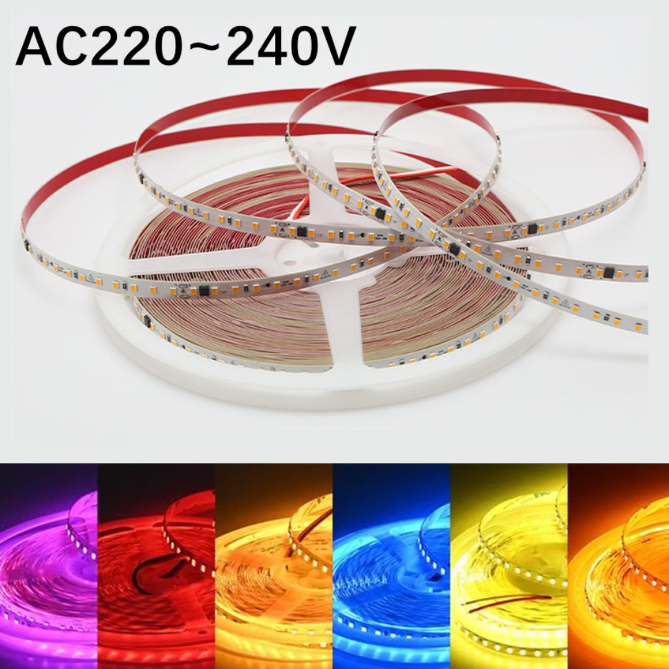 Actinic Blue Led - Tira de LED 220V 2835 120LEDs/m
