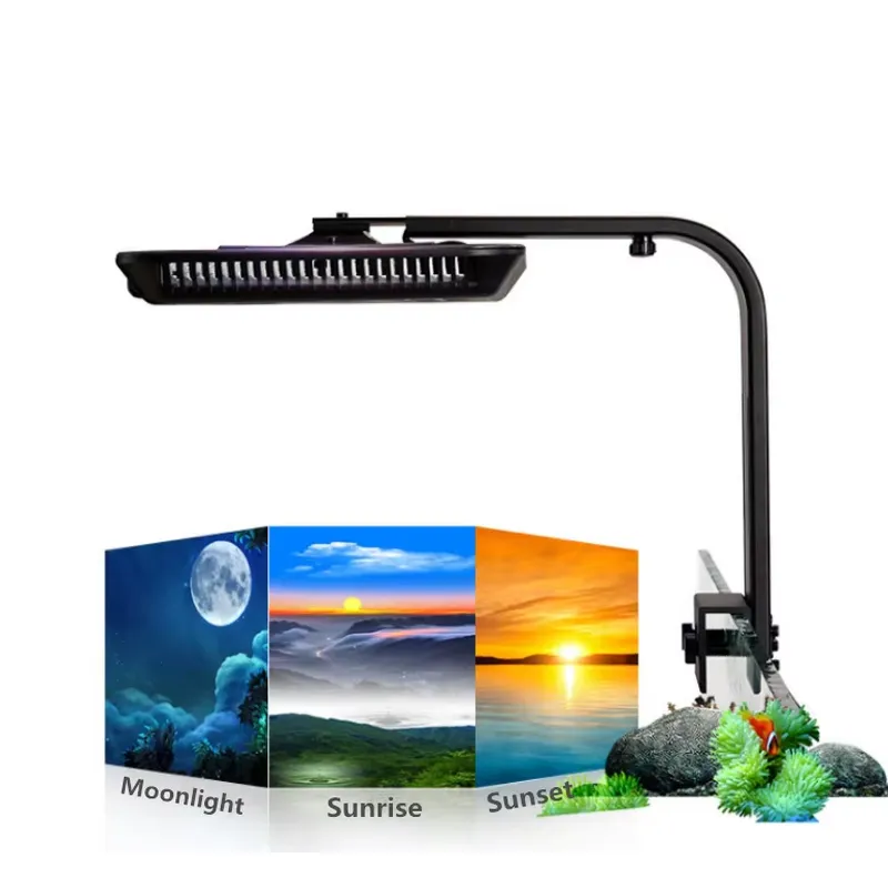 Marine Aquarium Hours - Luz LED RGB de 90W para