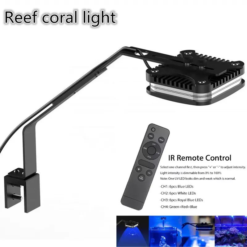Lámpara LED de 30W para Acuari - Marine Aquarium Hours reseña y precio
