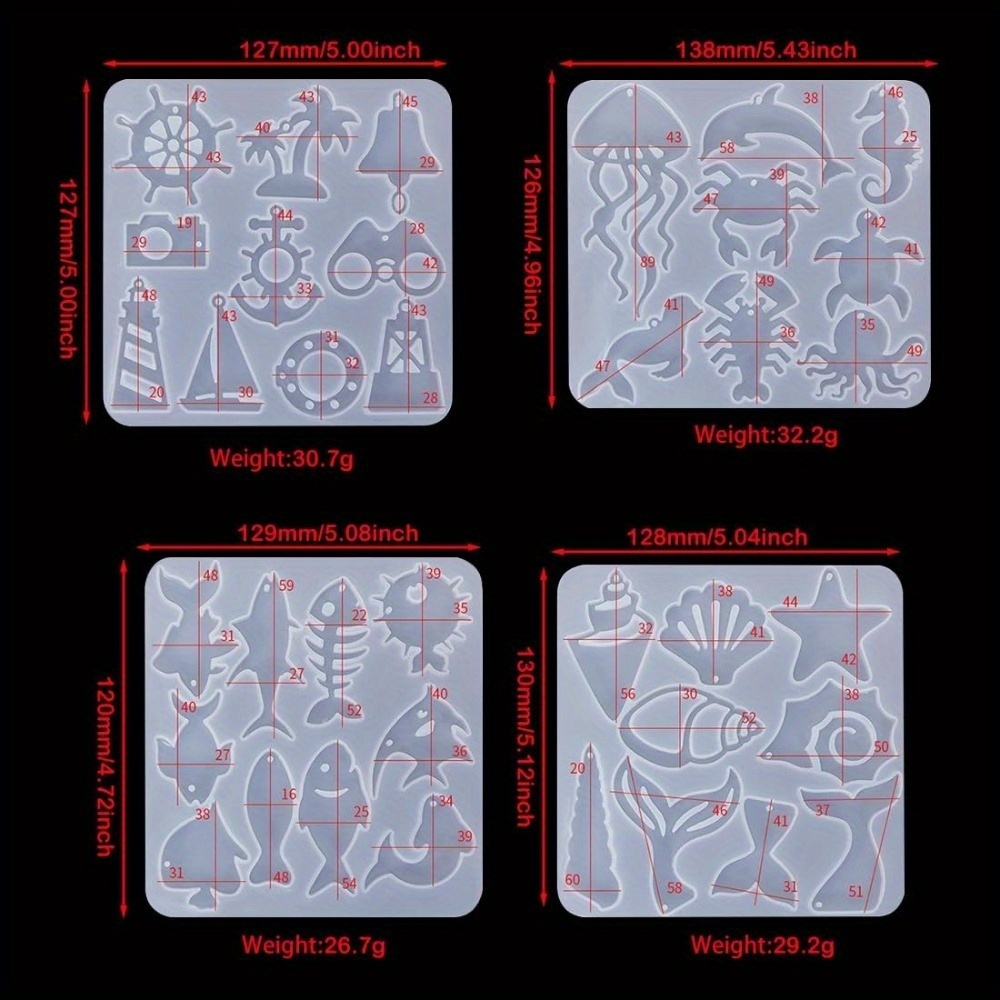 El set de moldes para pendient - Marine Aquarium & Regional Centre Reviews reseña y precio