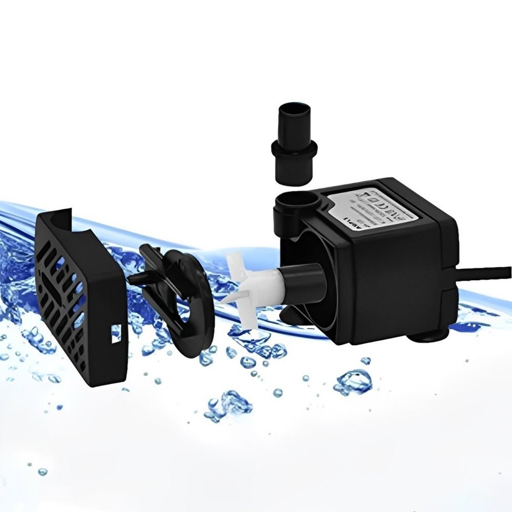 Bomba de agua sumergible negra - Marine Aquarium Mini reseña y precio