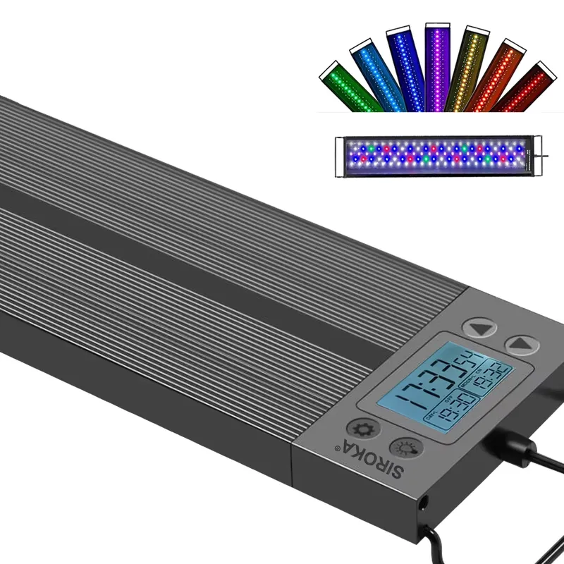 Lámpara LED WRGB Marina de 30  - Marine Aquarium Hours reseña y precio